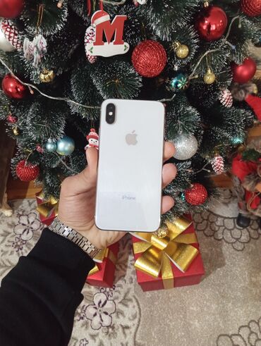Apple iPhone: IPhone X, Gümüşü, Face ID — 1