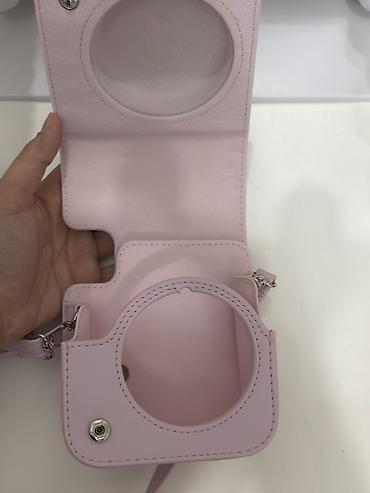 фотоальбом: Чехол-сумка для моментальной камеры Instax mini (тип с круглым вырезом — 3