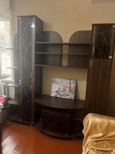 ами мебель прикроватные тумбочки: Стенка для гостиной в цвете темного дерева с декоративными элементами