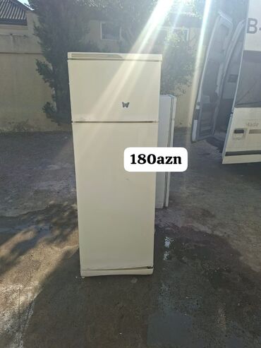 soyuducu rezini: İkiqapılı soyuducu - Yuxarıda dondurucu bölmə, aşağıda əsas soyuducu