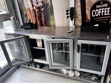 soyuducu mator: Paslanmayan poladdan hazırlanmış peşəkar bar/kafe üçün soyuducu iş — 4