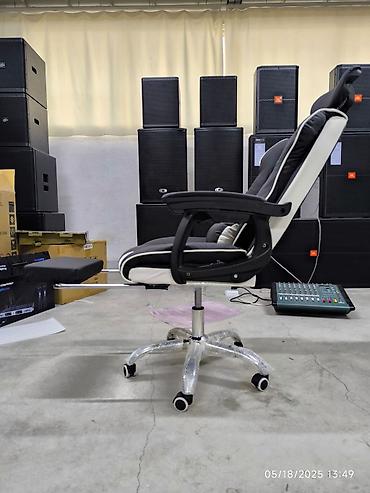 Офисные кресла: Офисное кресло, Новый, С колесиками, цвет - Черный, Самовывоз — 7