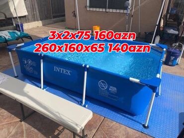 Hovuzlar: İşlənmiş Karkas Hovuz Intex, 8.1 - 9 m, 3501 - 4000 l