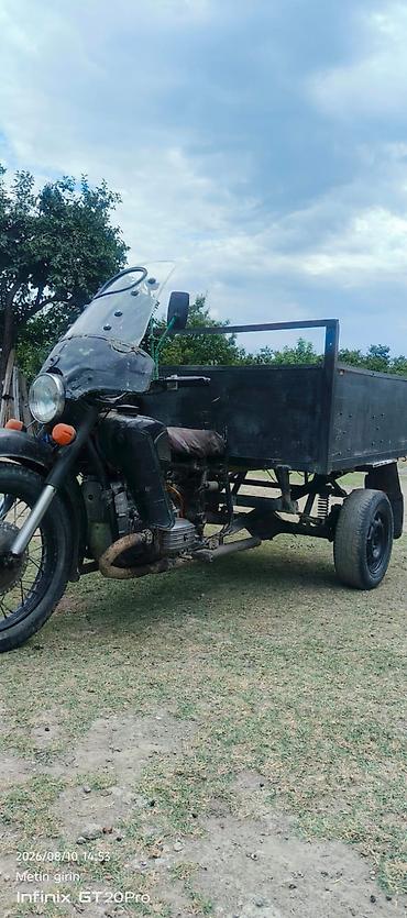 moped s50: Yükdaşıma üçün üçtəkərli motosiklet qoşqulu mini yük maşını - Güclü — 2