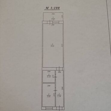 Köhnə tikili: Bakı, 7-ci mikrorayon, 1 otaqlı, Köhnə tikili, m. Azadlıq Prospekti, 35 kv. m — 2