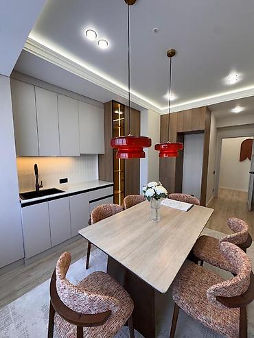 2 rooms: 2 комнаты, 64 м², Кок-Жар ж/м Элитка, 11 этаж, Дизайнерский ремонт — 9
