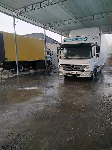 машинага газ: Mercedes-Benz Atego с будкой, технология BlueTec 5. 
Колесо 17,5 — 3