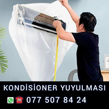 Kondisionerlər: Təmir, Split kondisionerlər, Təmizləmə, Pulsuz diaqnostika
