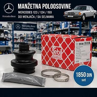 Prenosni sistem: MANZETNA POLUOSOVINE MERCEDES W114 W115 W126 | Manzetna poluosovine — 4