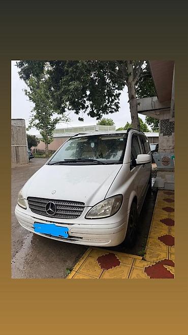mercedes 208 d: Mercedes-Benz Vito 109 CDI, ağ rəng, miniven. Xarici: - Ağ kuzov, yan — 1
