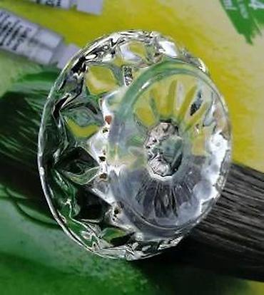 Ostali kućni dekor: Vintage Crystal Zaječar držač za prstenje. Starinski kristalni držač — 2