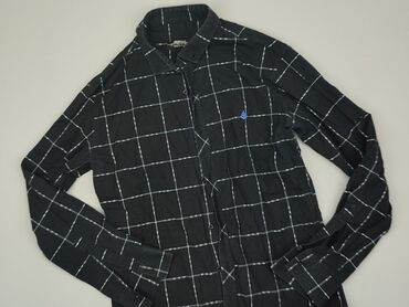 bluzki bawełniane rękaw 3 4 czarne: Shirt, L (EU 40), condition - Good