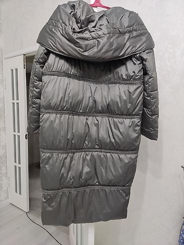 кышкы куртка: Пуховик, Длинная модель, С капюшоном, 2XL — 4