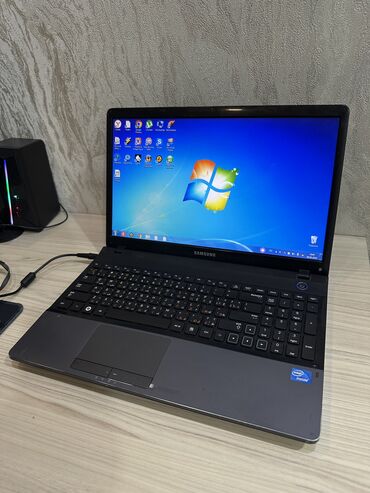 бишкек компьютеры: Ноутбук, Samsung, 2 ГБ ОЗУ, Intel Celeron, 15.6 ", Б/у, Для работы, учебы, память HDD