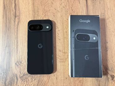 купить кнопочный телефон: Google Pixel 9, 128 ГБ, түсү - Кара, 1 SIM, eSIM