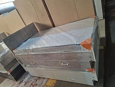 bunk bed: Односпальная кровать, Новый, С матрасом, длина - 200 см — 7