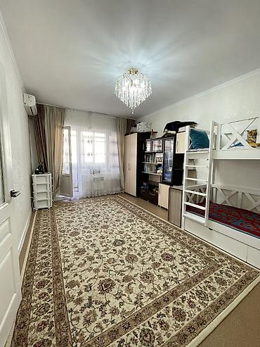 Батирлер: 1 бөлмө, 41 м², Көк-Жар мкр 106-серия жакшыртылган, 6 кабат, Евро оңдоо — 1