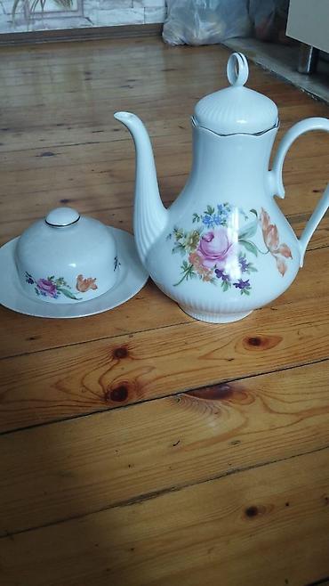 dekor vitrin: Klassik üslubda masa dəsti – dekorativ porcelan və şüşə aksessuarlar — 7