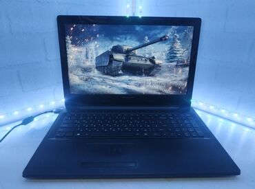 старые компьютеры: Ноутбук, Lenovo, 4 ГБ ОЭТ, AMD E1, 17 ", Колдонулган, Жумуш, окуу үчүн, эс тутум HDD + SSD