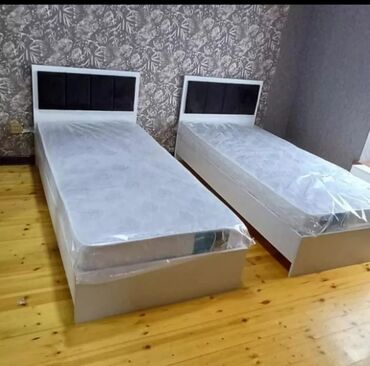 Çarpayılar: Yeni, Təknəfərlik çarpayı, Bazasız, Matras ilə, Siyirməsiz, Azərbaycan — 2