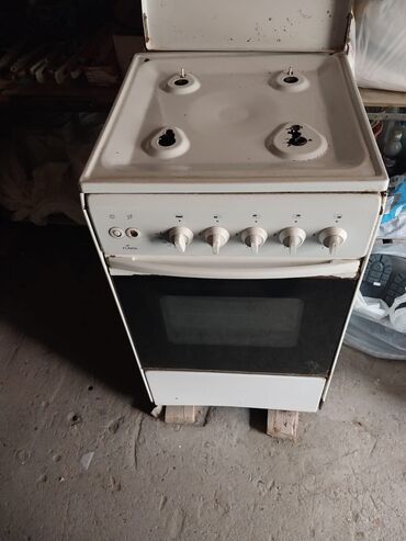 mətbəx üçün qaz: Plitə Fimar, Qazlı, Ayrıca dayanan, 4 gözlü