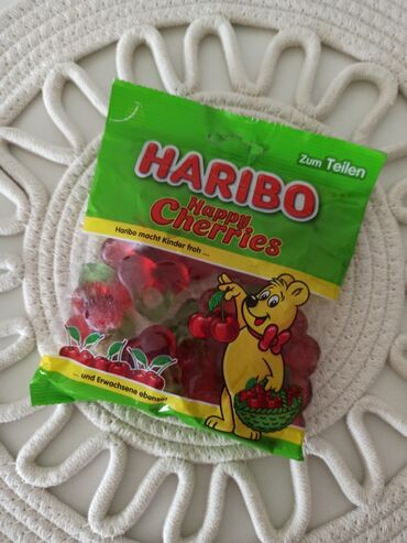 visoke wc solje: Haribo gumene bombone
175 g