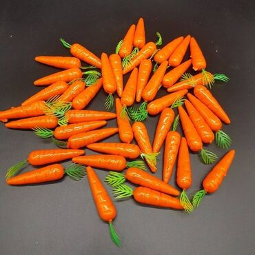 Другой декор и предметы интерьера: Искусственная морковь (декор) Набор декоративных морковок — отличный