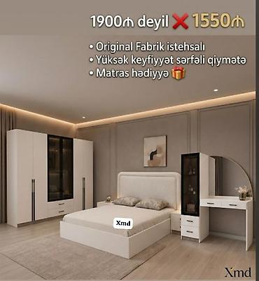 Müasir yataq otağı dəsti – zərif minimal dizayn və praktik lalafo.az -da Müasir yataq otağı dəsti – zərif minimal dizayn və praktik