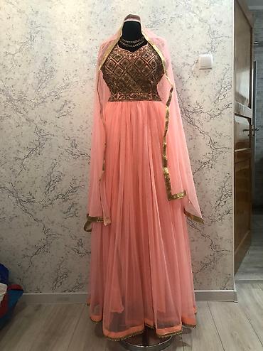 Вечерние платья: Вечернее платье, Длинная модель, С рукавами, Стразы, L, S, XS — 6