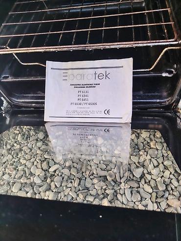 телевизор 165 см: Ankastre elektrik soba + qaz plitəsi seti - Marka/model: Eparatek — 4