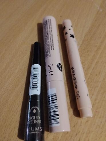 Novo! Maskara, eye liner i karmin. Llums. Sve za ovu cenu — 1