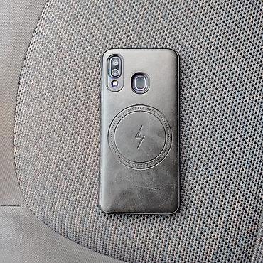 galaxy a30: Samsung Galaxy A40, rəng - Qara, Barmaq izi — 3