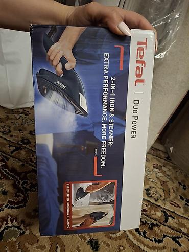 eurolux utuleri: Əl buxarlandırıcısı/ütü – Tefal Duo Power 2‑in‑1 (JF4032E0) — 3
