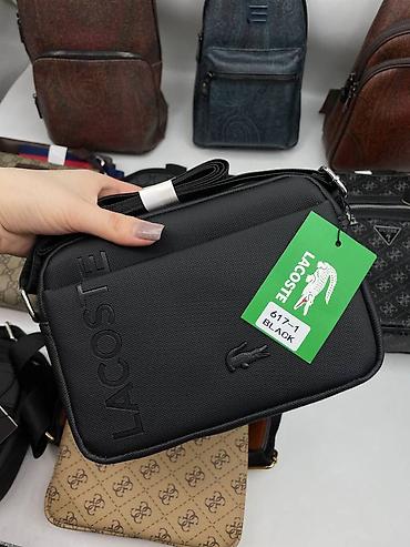 Классические сумки: Мужские сумки и сленги (кросс-боди/на плечо) - Модели: компактные — 1