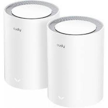 internet modemi: Cudy M3000 (3-Pack) AX3000 Wi‑Fi 6 Mesh 2.5G Sistem Böyük evlər — 1