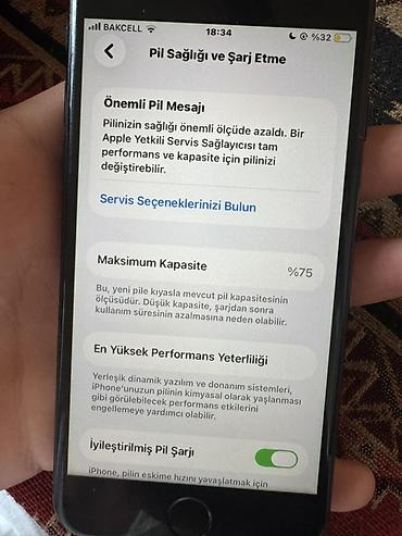 telefon alış satış: IPhone SE 2020, Qara, Barmaq izi — 6