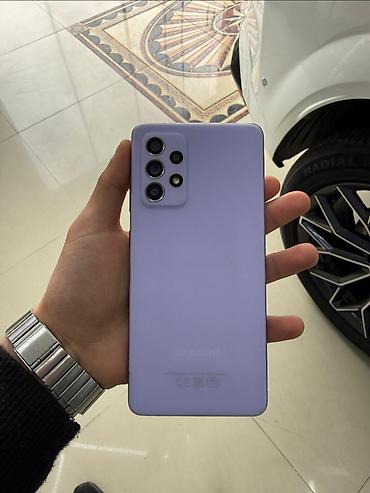 apple 5 s: Samsung Galaxy A52, 128 GB, rəng - Bənövşəyi, Barmaq izi, Face ID, İki sim kartlı — 2