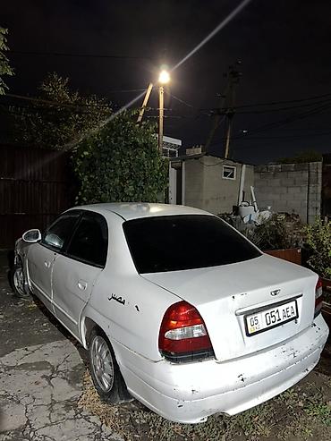 Скупка авто: Daewoo Lanos, белый седан. ОБМЕН НА АЙФОН 15про есть Коробка передач — 5