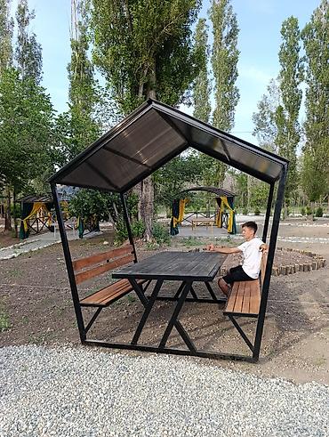 Комплекты садовой мебели: Комплект садовой мебели, Металл — 5