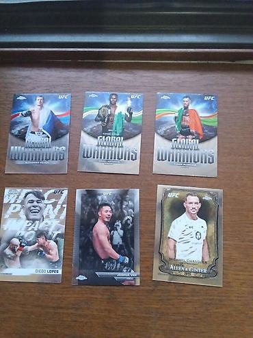 İdman və hobbi: Topps Chrome UFC 2023 kolleksiya kartları Amerikadan gətirilmiş xüsusi — 4