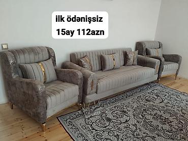 klassik stullar: Zövqlü və möhtəşəm künc divan kolleksiyası İlkin ödenişsiz ⚜️Tek — 6