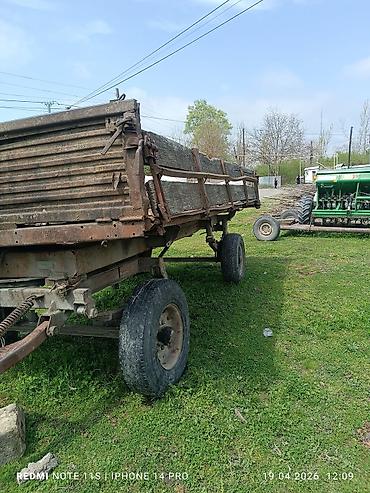 Lapetlər: Kənd təsərrüfatı üçün ikioxlu qoşqu - Traktora qoşulan, ön halqali — 5