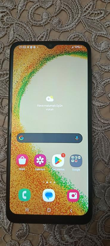 galaxy tab s7 fe: Samsung Galaxy A04s, rəng - Qara, Barmaq izi — 2