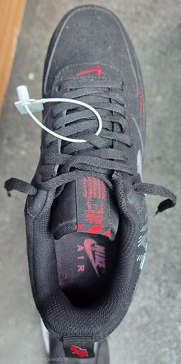 fake vs real tech fleece: Na prodaju potpuno nove patike Nike Air Force 1 '07 LV8 Black — 3