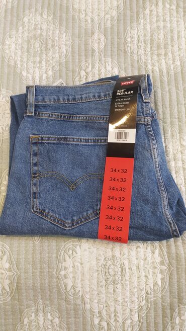 прокат одежды: Джинсы Levi's (USA) размер 34-32.(50-52) оригинал