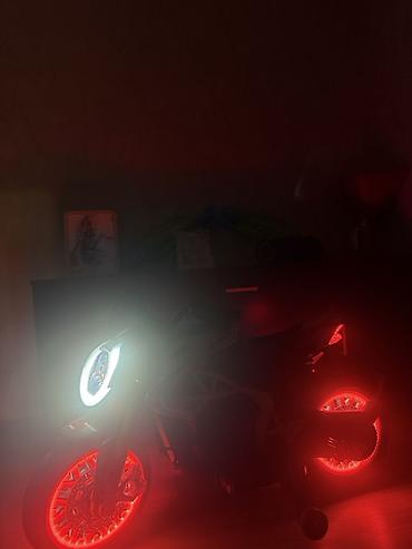 oglan oyuncaqlari: Uşaq elektrik motosikleti - Realistik “naked bike” dizaynı: iri ön — 4