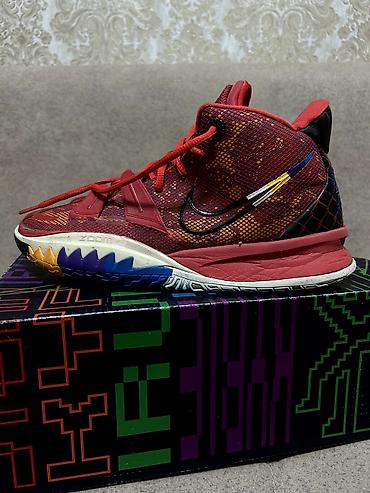 kyrie 7: Мужские кроссовки, 43, Nike, Б/у, цвет - Красный, Самовывоз — 3
