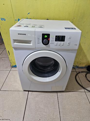 Стиральные машины: Стиральная машина Samsung, 6 кг, Б/у, Автомат, Нет кредита, Платная доставка — 2