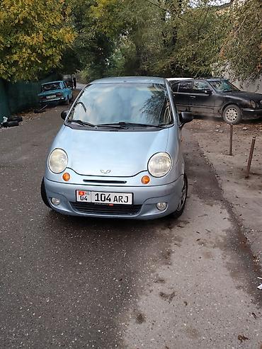 Daewoo Matiz: 2010 г., 0.8 л, Механика, Бензин, Хэтчбэк at lalafo.kg Daewoo Matiz: 2010 г., 0.8 л, Механика, Бензин, Хэтчбэк