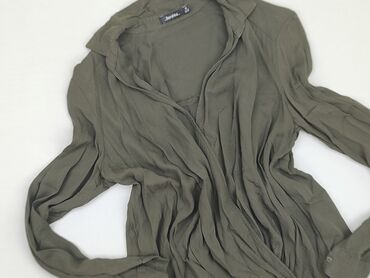 bluzki ozdobne rękawy: Blouse, Bershka, XS (EU 34), condition - Good